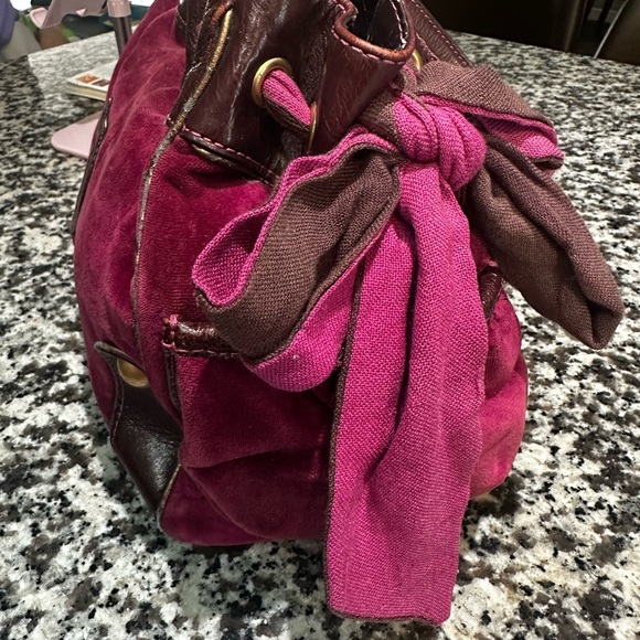 Juicy Couture Pink and Brown Women's Bag - Picture 5 of 8